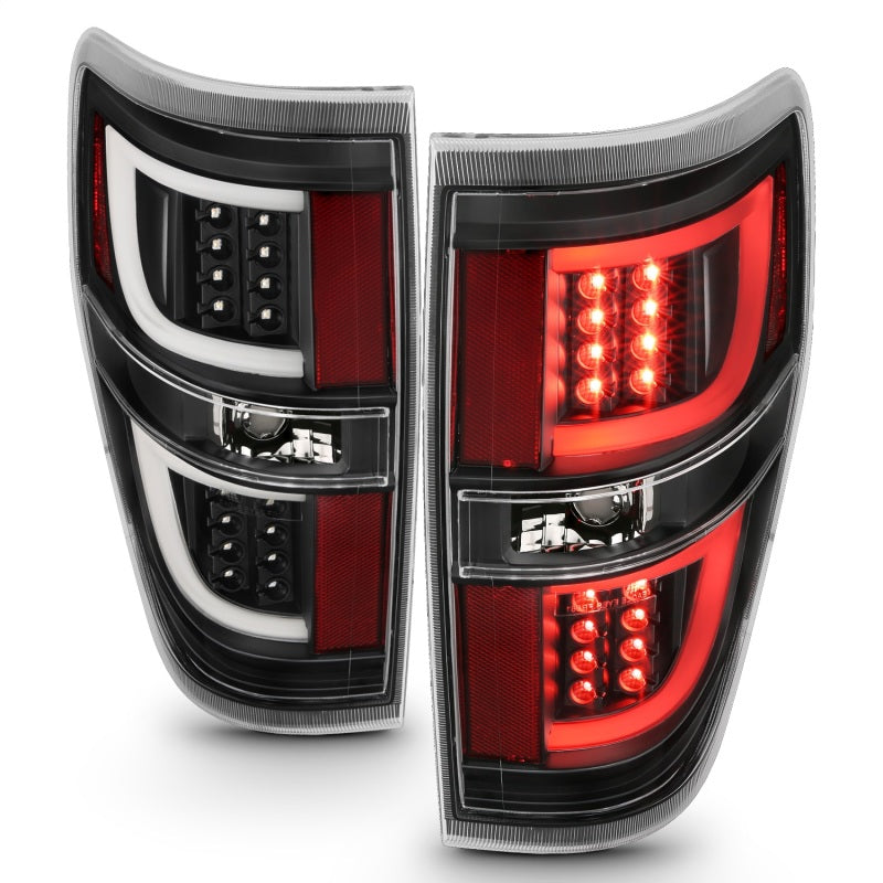 Load image into Gallery viewer, ANZO 2009-2013 Ford F-150 LED Taillights Black
