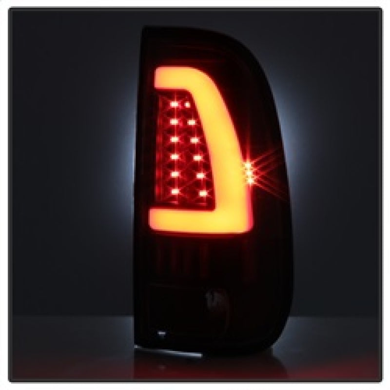 Load image into Gallery viewer, xTune Ford F150 Styleside 97-03 Light Bar LED Tail Lights - Black ALT-ON-FF15097-LBLED-BK
