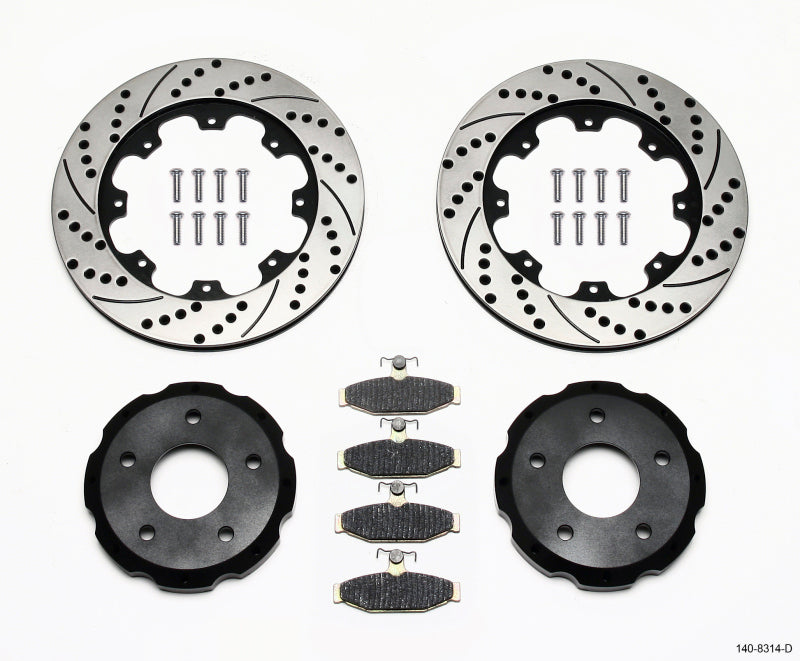 Load image into Gallery viewer, Wilwood Pro-Matrix Rear Kit Drilled 88-96 Corvette C4
