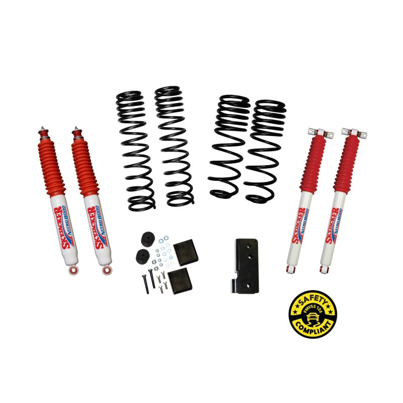 Load image into Gallery viewer, Skyjacker Jeep Wrangler JK 2-2.5in Dual Rate Long Travel Suspension Lift Kit
