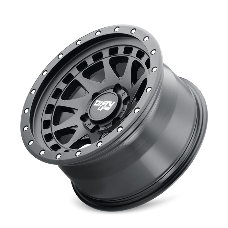 Load image into Gallery viewer, Dirty Life 9311 Enigma Pro 17x9/5x127 BP/-38mm Offset/71.5mm Hub Matte Black Wheel - Beadlock
