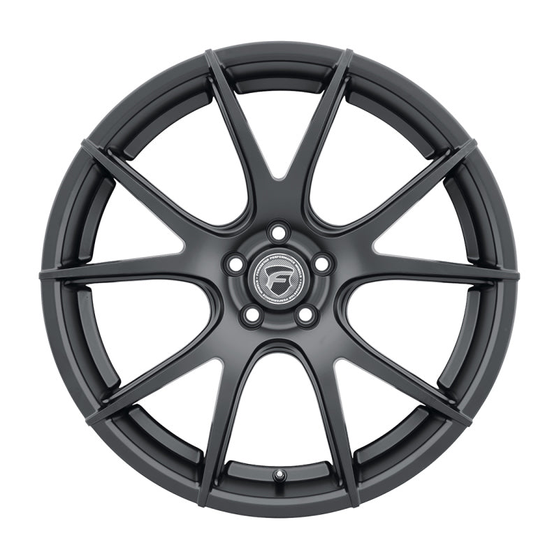 Load image into Gallery viewer, Forgestar CF5V 19x11 / 6x114.3 BP / ET43 / 7.7in BS Satin Black Wheel
