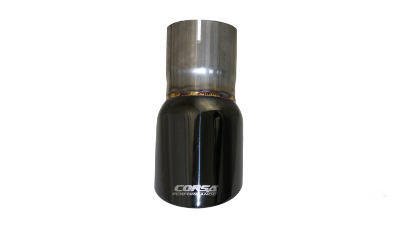 Load image into Gallery viewer, Corsa Single Universal 2.75in Inlet / 3.5in Outlet Black PVD Pro-Series Tip Kit

