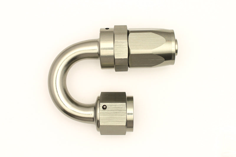 Load image into Gallery viewer, DeatschWerks 8AN Female Swivel 180-Degree Hose End CPE

