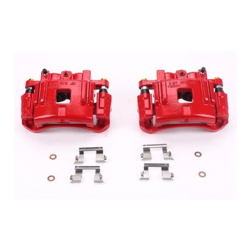 Load image into Gallery viewer, Power Stop 04-08 Chevrolet Colorado Front Red Calipers w/Brackets - Pair
