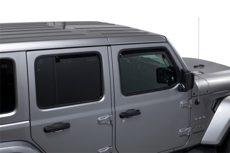 Load image into Gallery viewer, Putco 20-21 Jeep Gladiator JT/JL Element Tinted Window Visors (Set of 4)
