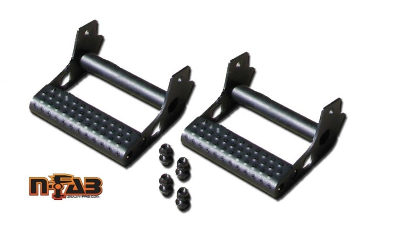 Load image into Gallery viewer, N-Fab RKR Universal Detachable Step - Pair - Tex. Black
