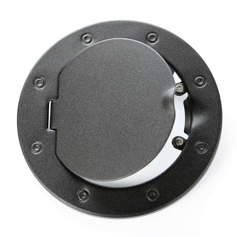 Load image into Gallery viewer, Rugged Ridge 07-18 Jeep Wrangler JK Textured Black Non-Locking Gas Cap Door
