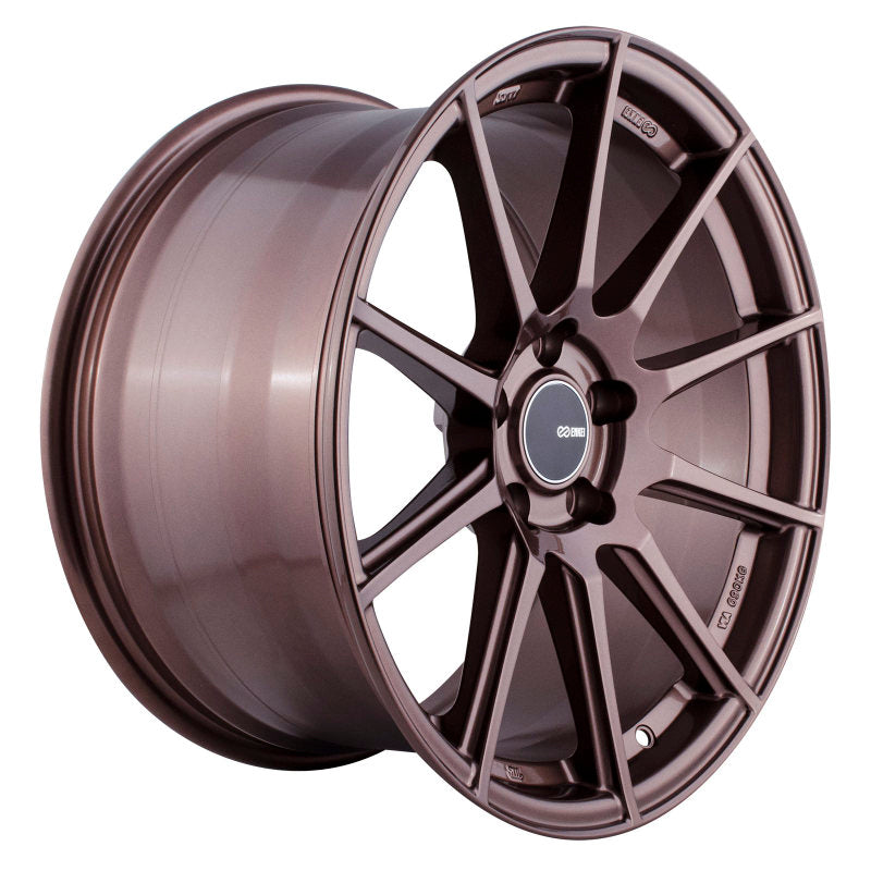 Load image into Gallery viewer, Enkei TS10 18x9.5 35mm Offset 5x114.3 Bolt Pattern 72.6mm Bore Dia Copper Wheel
