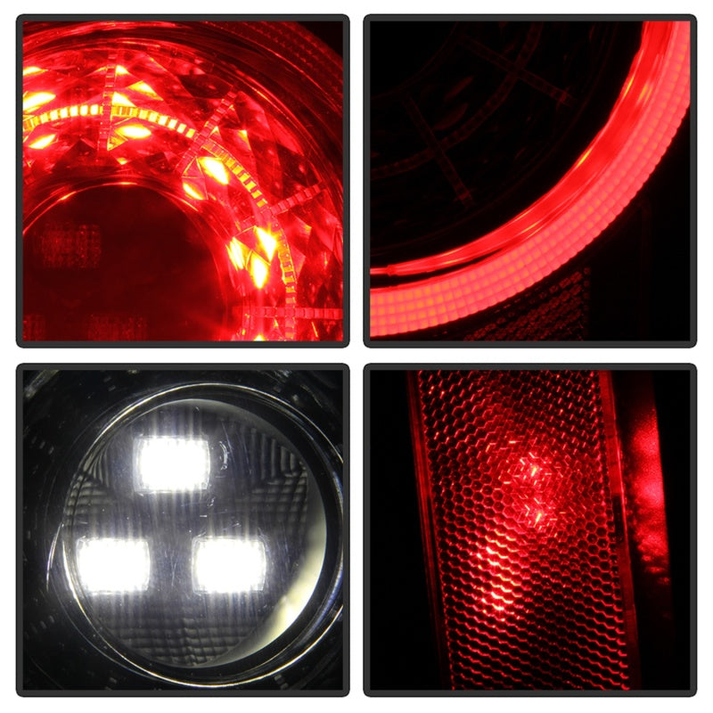 Load image into Gallery viewer, Spyder 19-20 Jeep Wrangler - Full LED Tail Lights - Seq Turn Signal - Black ALT-YD-JW19-SEQ-BK
