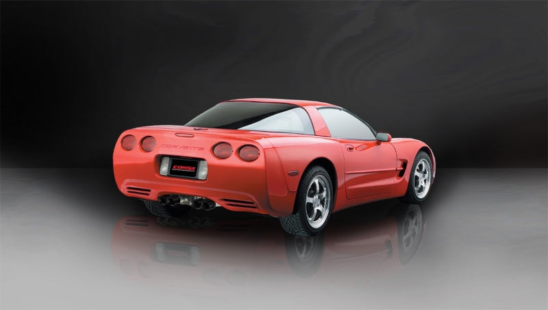 Load image into Gallery viewer, Corsa 1997-2004 Chevrolet Corvette C5 Z06 5.7L V8 Black Xtreme Cat-Back + XO Exhaust
