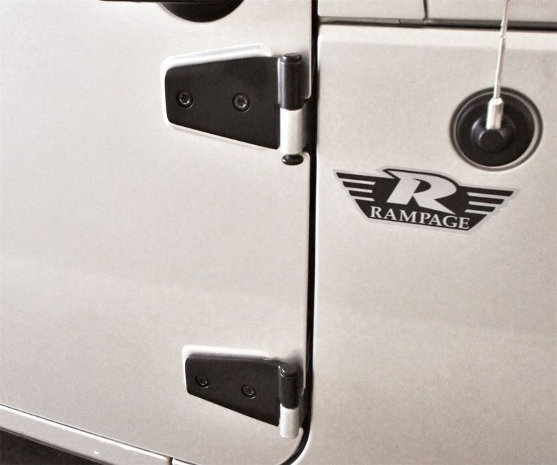 Load image into Gallery viewer, Rampage 2007-2018 Jeep Wrangler(JK) Door Hinges - Black
