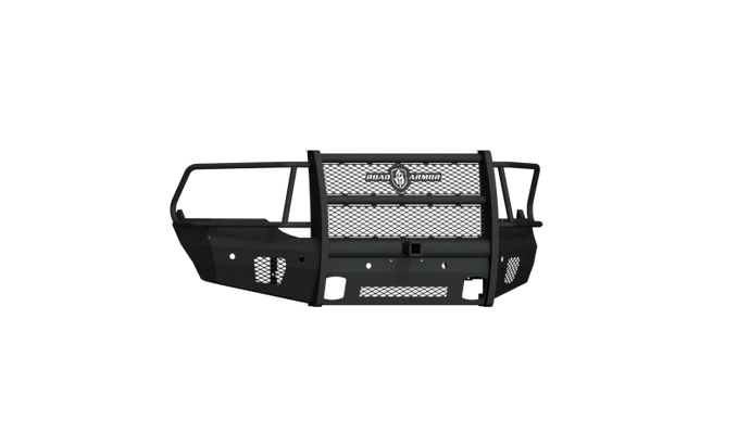 Road Armor 13-18 Ram 1500 Vaquero Front Bumper Full Guard 2in Receiver - Tex Blk