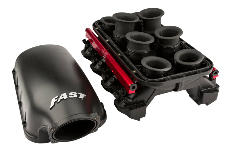 Load image into Gallery viewer, FAST LSXHR 103mm Black Polymer Rectangular Port LS7 Intake Manifold
