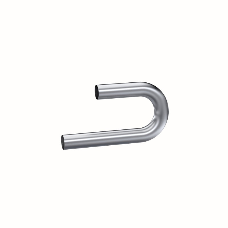 Load image into Gallery viewer, MBRP Universal Mandrel 3.5in - 180 Deg Bend 12in Legs Aluminized Steel (NO DROPSHIP)
