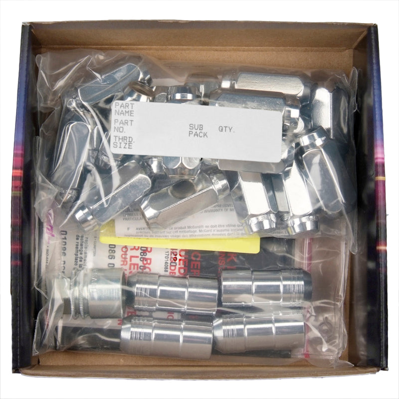 Load image into Gallery viewer, McGard 5 Lug Hex Install Kit w/Locks (Cone Seat Nut) M14X2.0 / 13/16 Hex / 2.25in. Length - Chrome
