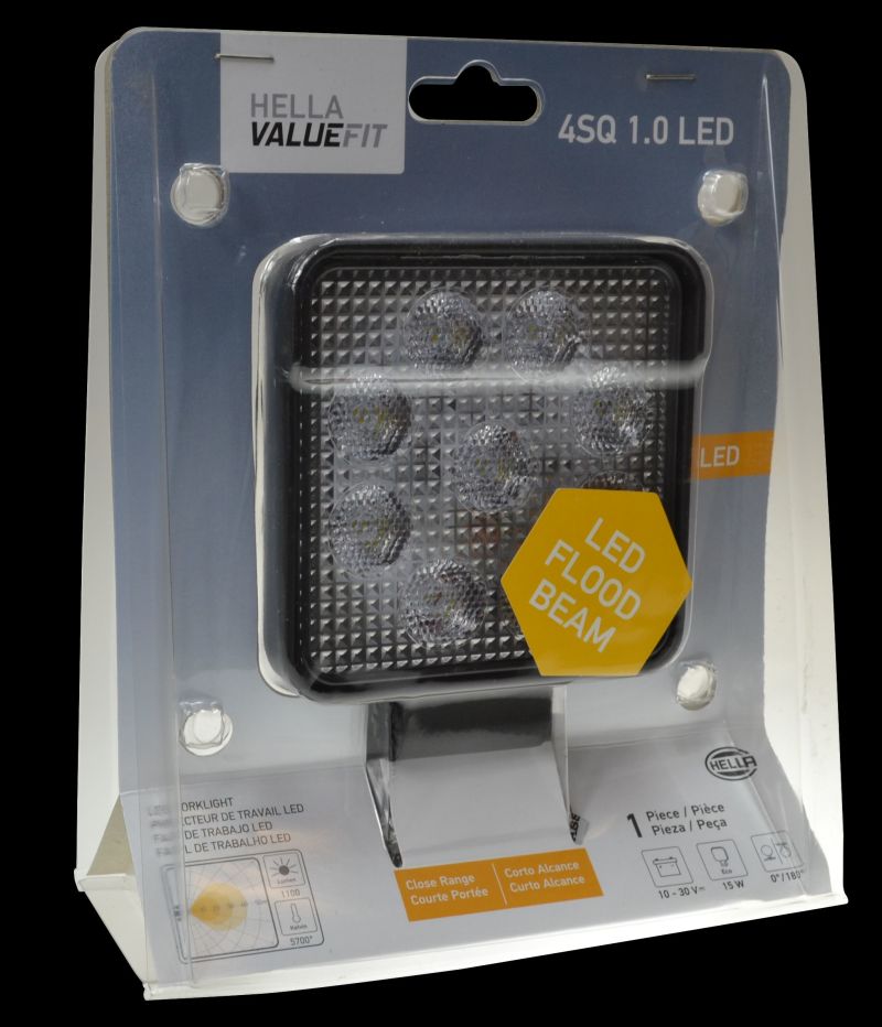Load image into Gallery viewer, Hella ValueFit Work Light 4SQ 1.0 LED MV CR LT
