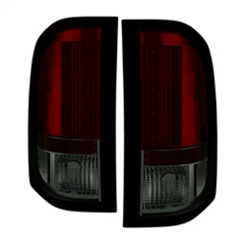 Load image into Gallery viewer, Spyder Chevy Silverado 07-13 LED Tail Lights Red Smoke ALT-YD-CS07-LED-RS
