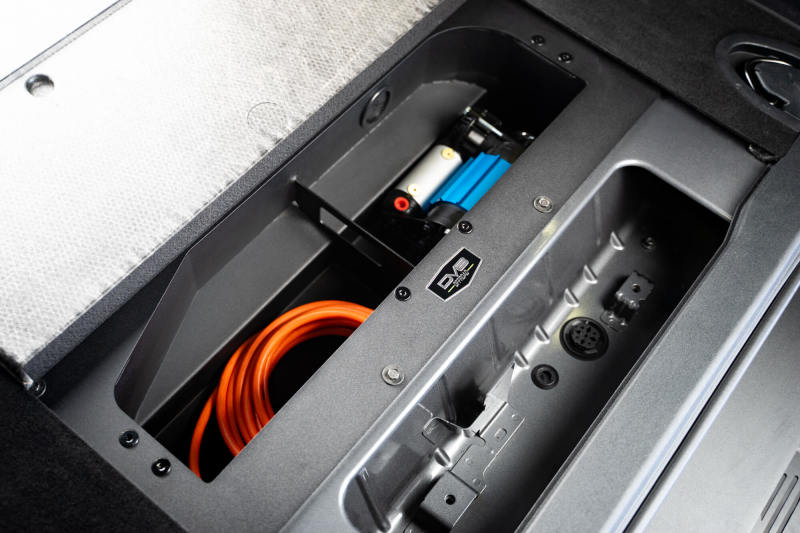 Load image into Gallery viewer, DV8 Offroad 21-23 Ford Bronco (Exc. Bronco Raptor) Air Compressor Mount &amp; Storage Box
