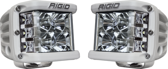 Rigid Industries D-SS - Flood - Set of 2 - White Housing