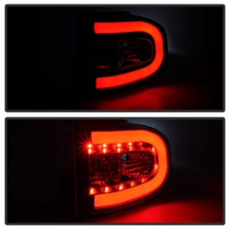 Load image into Gallery viewer, Spyder Toyota FJ Cruiser 07-13 Light Bar LED Tail Lights Black ALT-YD-TFJ07-LBLED-BK
