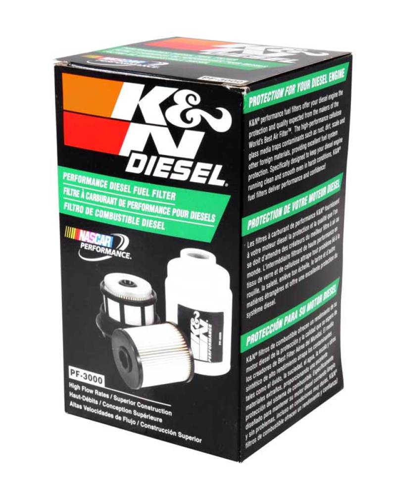 Load image into Gallery viewer, K&amp;N Cellulose Media Fuel Filter 3.5in OD x 6.281in L
