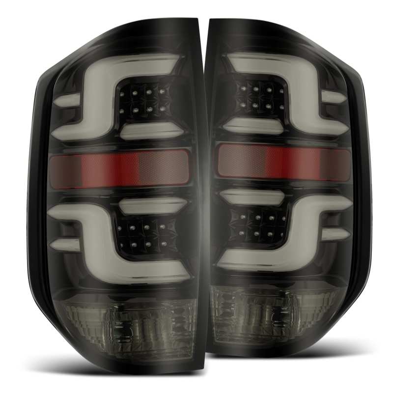 Load image into Gallery viewer, AlphaRex 14-20 Toyota Tundra PRO-Series LED Tail Lights Jet Black
