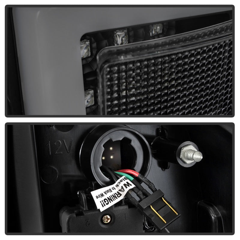 Load image into Gallery viewer, Spyder 16-17 Toyota Tacoma LED Tail Lights - Black Smoke (ALT-YD-TT16-LED-BSM)
