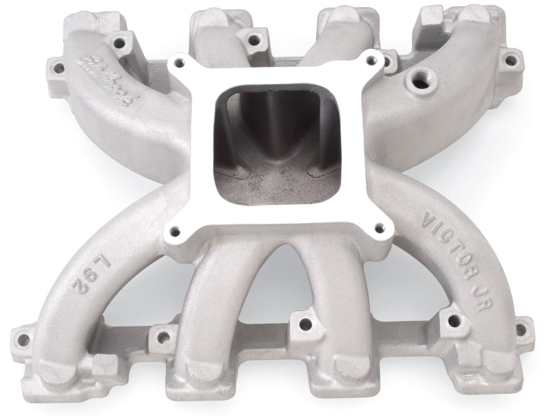 Load image into Gallery viewer, Edelbrock Manifold Victor Jr GM Gen IV* L92 Carbureted Applications (*Corrected-Mc)
