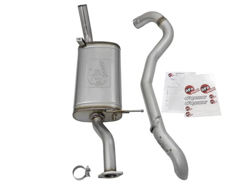 Load image into Gallery viewer, aFe MACHForce XP 3in SS Cat-Back Hi Tuck Exhaust 97-16 Nissan Patrol (Y61) I6-4.8L
