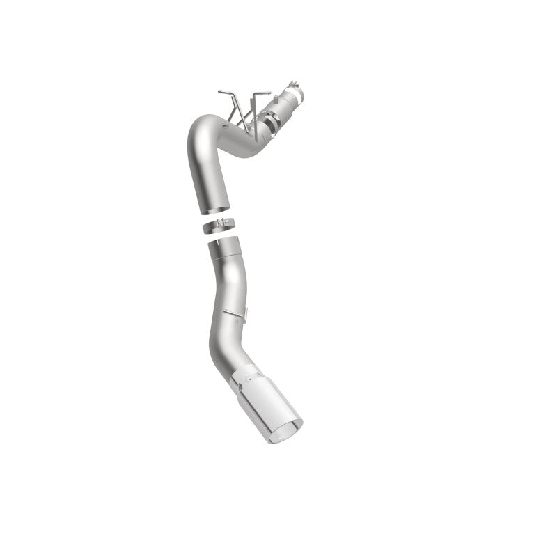 Load image into Gallery viewer, MagnaFlow SYS Cat-Back 2017 Chevrolet Silverado 6.6L Diesel Polished Single Wall 6in Tip
