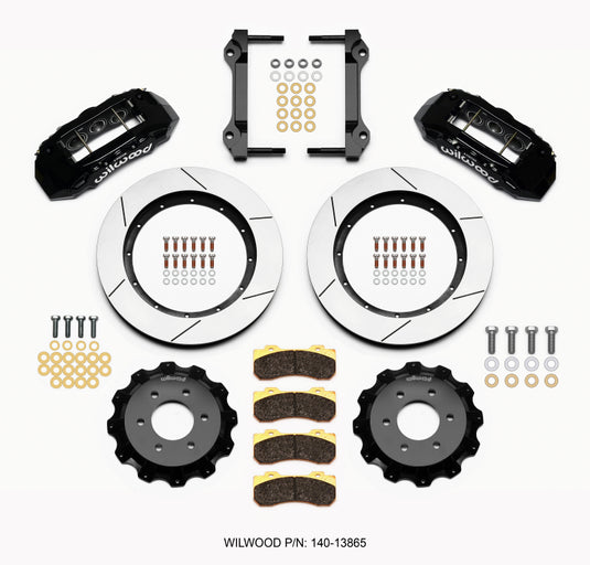 Wilwood TX6R Front Kit 15.50in Black 2010-Up Ford F150 (6 lug)