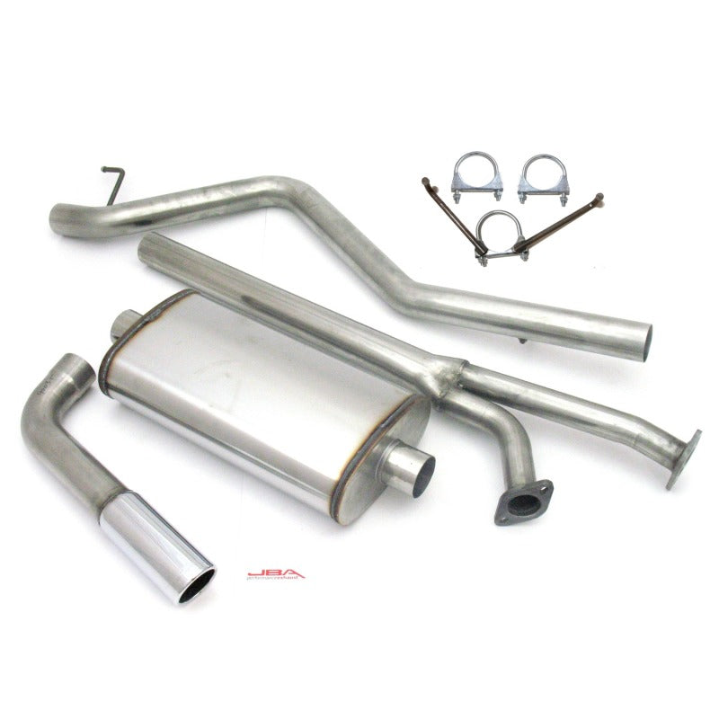 Load image into Gallery viewer, JBA 07-09 Toyota Tundra 4.7/5.7L 409SS Pass Side Single Exit Cat-Back Exhaust
