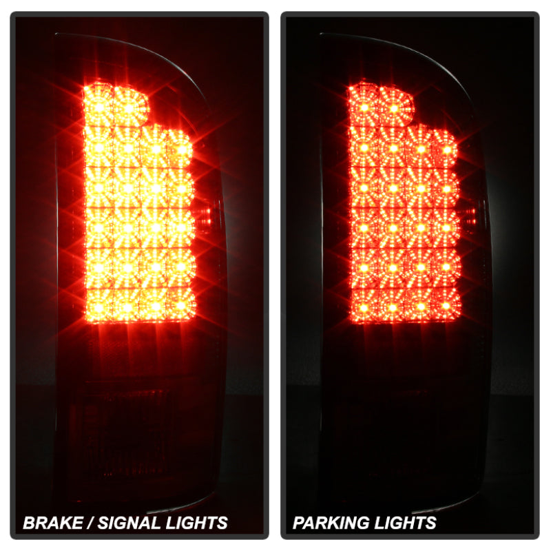 Load image into Gallery viewer, Spyder Dodge Ram 07-08 1500/Ram 07-09 2500/3500 LED Tail Lights Red Clear ALT-YD-DRAM06-LED-RC
