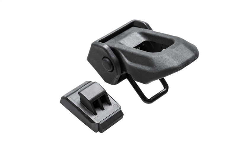 Load image into Gallery viewer, Omix Hood Catch &amp; Bracket Set 18-22 Jeep Wrangler JL 20-22 Jeep Gladiator
