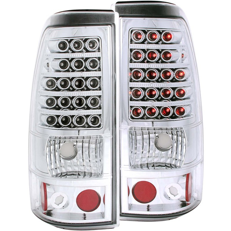 Load image into Gallery viewer, ANZO 2003-2006 Chevrolet Silverado 1500 LED Taillights Chrome
