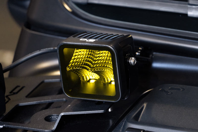 Load image into Gallery viewer, DV8 Offroad 3in Elite Series LED Amber Pod Light
