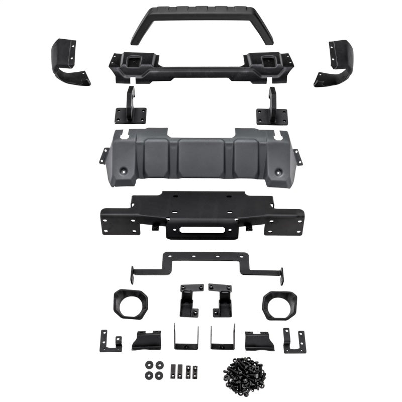 Load image into Gallery viewer, Rugged Ridge 18-21 Jeep Wrangler/Gladiator (JL/JT) Venator Modular Bumper - Black

