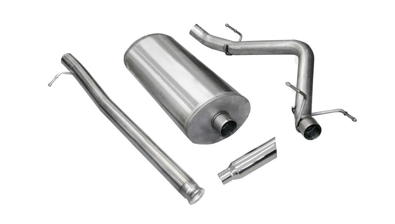 Load image into Gallery viewer, Corsa 2007-2009 Chevrolet Silverado Crew Cab/Short Bed 1500 6.2L V8 Polished Sport Cat-Back Exhaust
