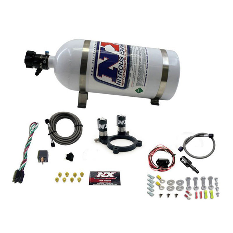 Load image into Gallery viewer, Nitrous Express Ford 3.5L/3.7L V6 Nitrous Plate Kit w/10lb Bottle
