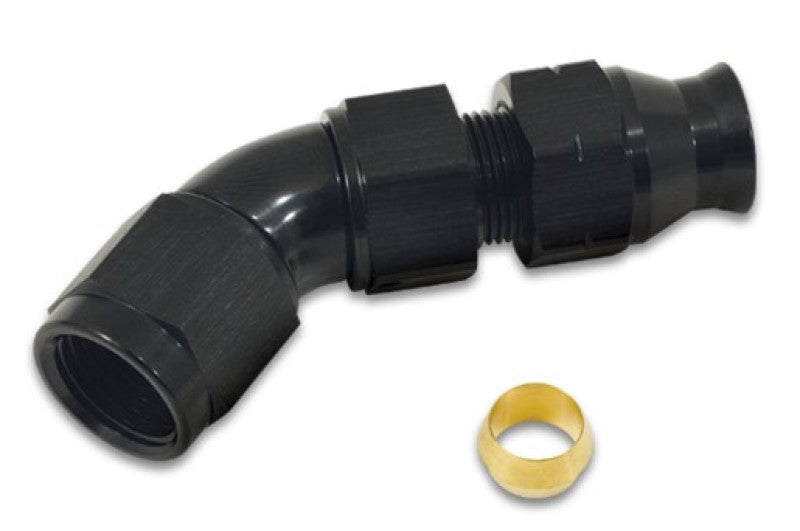 Load image into Gallery viewer, Vibrant 45 Degree 3/8in Tube to Female 6AN Adapter
