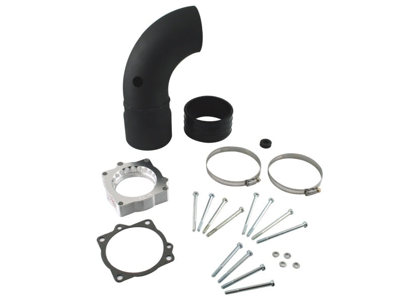 Load image into Gallery viewer, aFe Silver Bullet Throttle Body Spacers TBS Dodge Ram 03-08 V8-5.7L (Works w/5x-10381/502)

