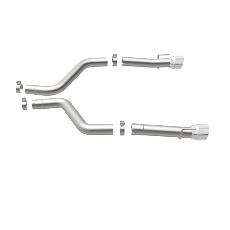 Load image into Gallery viewer, MagnaFlow Axle-Back 15-16 Dodge Charger 6.2/6.4L V8 Race Series SS Dual Tip Dual Rear Split Exit
