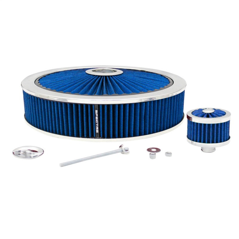 Load image into Gallery viewer, Spectre ExtraFlow Filter Custom Assembly Value Pack 14in. x 3in. - Blue
