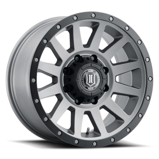 ICON Compression HD 18x9 8x170 6mm Offset 5.25in BS Titanium Wheel