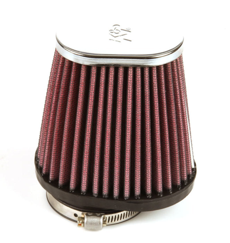Load image into Gallery viewer, K&amp;N Universal Clamp-On Air Filter 2-1/8in Flange 4in x 3in Base 3in x 2in Top 4in Length
