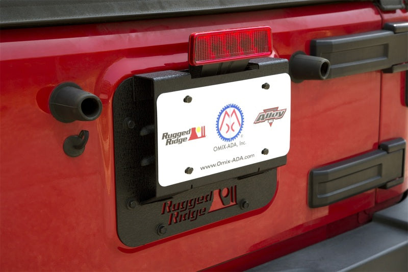 Load image into Gallery viewer, Rugged Ridge Tire Carrier Delete Kit 07-18 Jeep Wrangler JK
