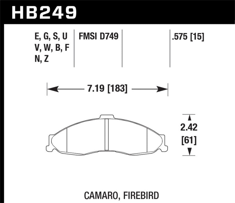 Load image into Gallery viewer, Hawk HPS Street Brake Pads
