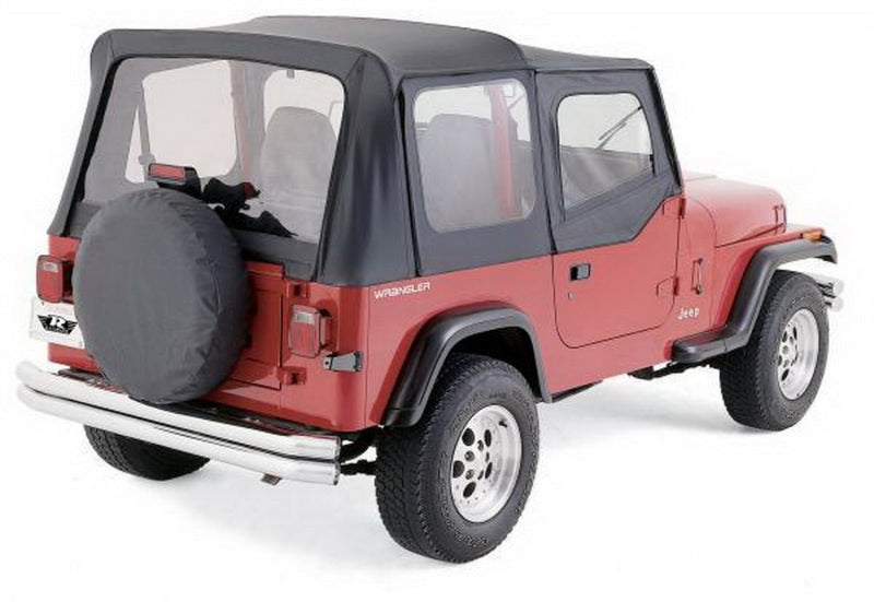 Load image into Gallery viewer, Rampage 1988-1995 Jeep Wrangler(YJ) OEM Replacement Top - Black Denim
