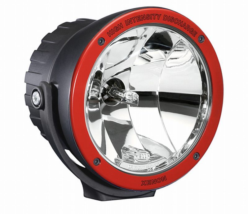 Load image into Gallery viewer, Hella Rallye 4000i Xenon Driving Beam Compact - 6.693in Dia 35.0 Watts 12V D1S
